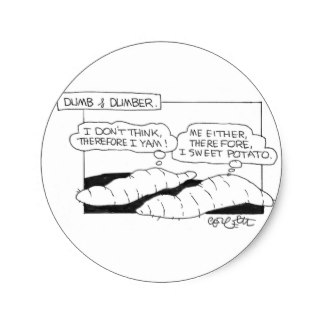 324x324 Sweet Potato Stickers Zazzle