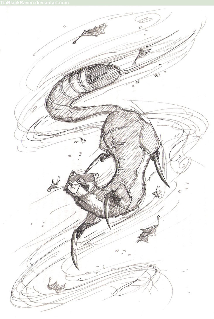 732x1091 Inktober 2017 1) Swift Kamaitachi By Tiablackraven