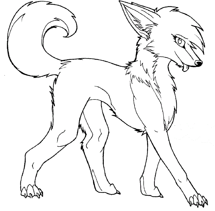 751x736 Fox Coloring Pages