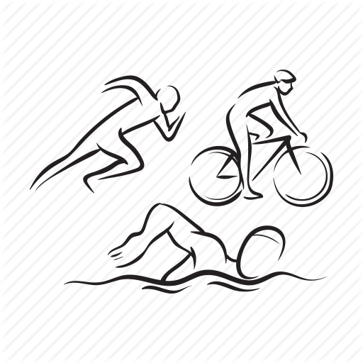 512x512 Cycling, Olympics, Running, Swimming, Triathlon Icon Icon Search