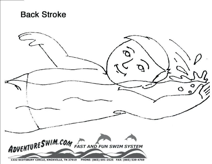 878x680 New Swimming Coloring Pages For Line Drawings With 23 Charming