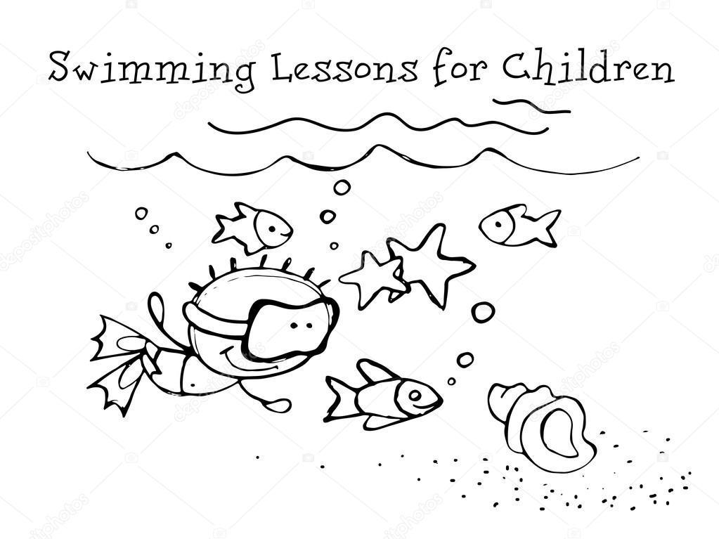 1023x767 Swimming Lessons For Children. Kids Health. Graphics Sketch