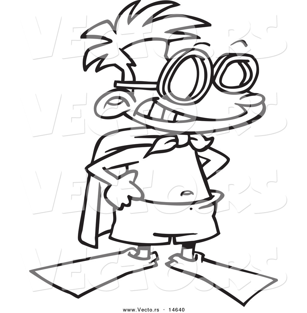 1024x1044 How To Draw Cartoon Swimming Goggles