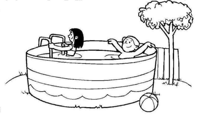 800x535 Swimming Pool Clipart Black And White