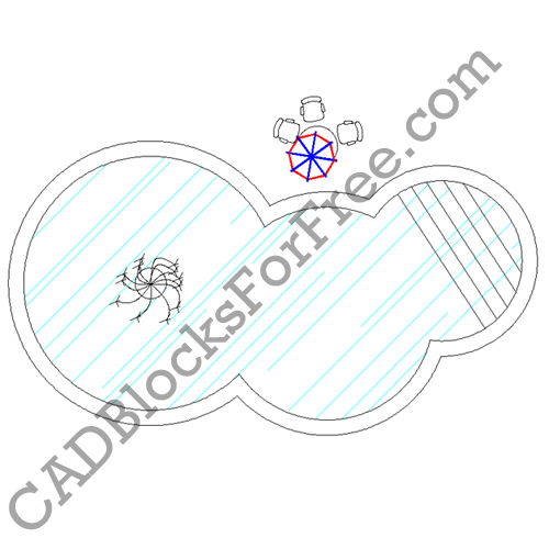 500x500 Swimming Pools Cad Blocks For Free
