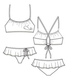 Swimsuit Drawing at GetDrawings | Free download