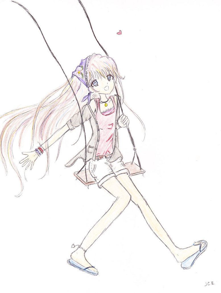 777x1027 Girl A Swing By Jcrpurple417