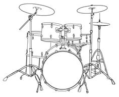 236x192 How To Draw A Drum Set, Cool. Drums Drum Sets