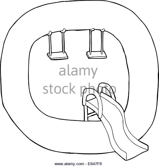 512x540 Isolated Cartoon Swing Set Over Stock Photos Amp Isolated Cartoon