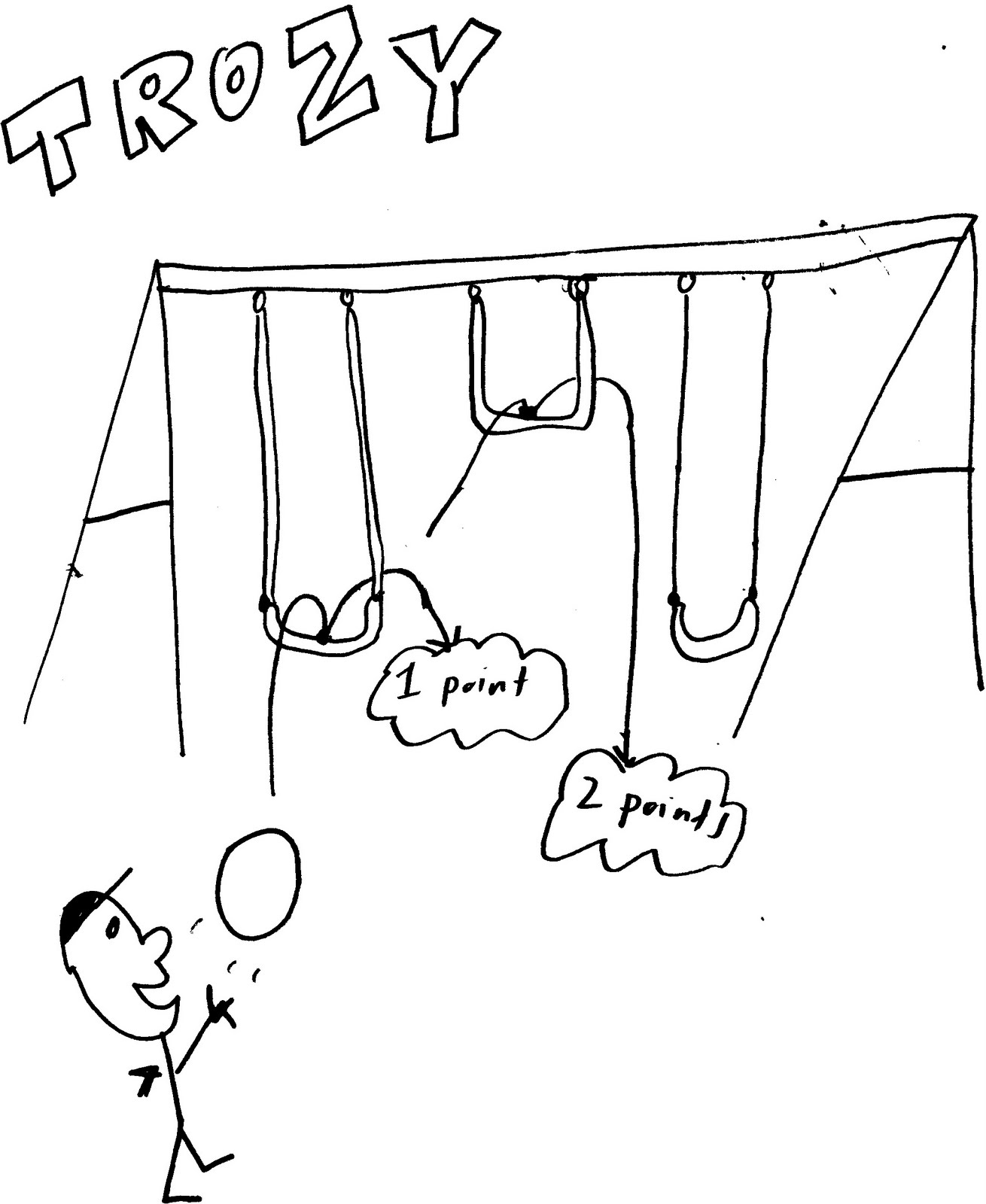 1310x1600 Blue Donut Insane, Made Up Yard Games For Dads And Kids