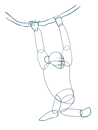 400x528 Sketchbook Challenge 45 How To Draw A Monkey