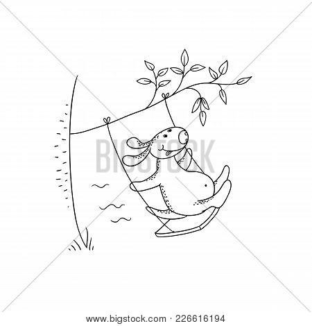 450x470 Tree Swing Vector Images, Illustrations, Vectors