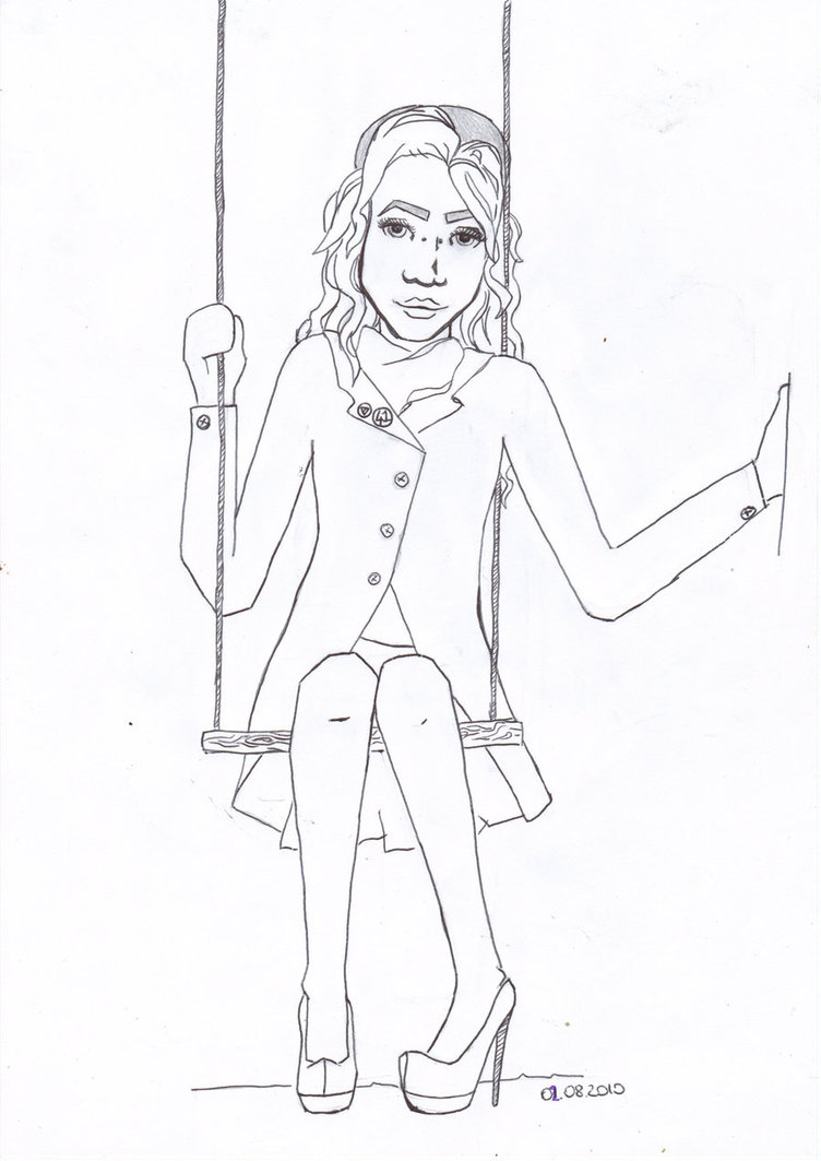 752x1063 Swing Girl By Favolavisco