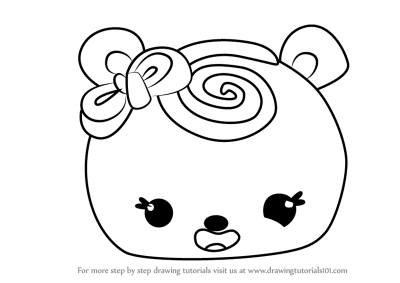 800x566 Learn How To Draw Minty Swirl From Num Noms (Num Noms) Step By