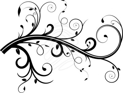 400x304 Flourishes And Swirls Clipart