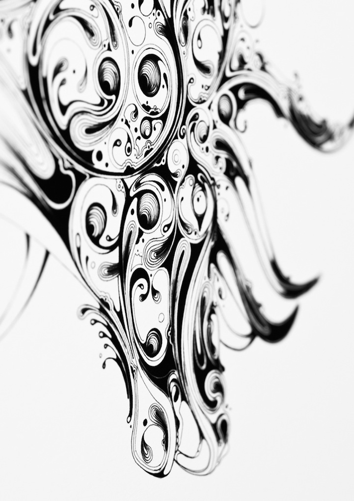 721x1020 Amazing Drawing Of Swirls Made By The Scott