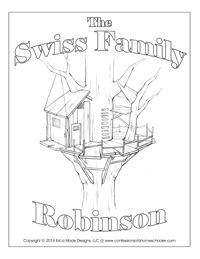 200x259 Free Printable Plant Journal Swiss Family Robinson, Activities