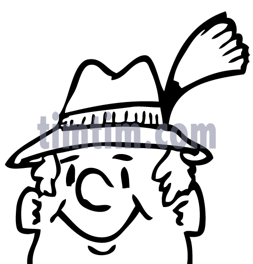 510x533 Free Drawing Of Swiss Hat Bw From The Category Holidays Tourism