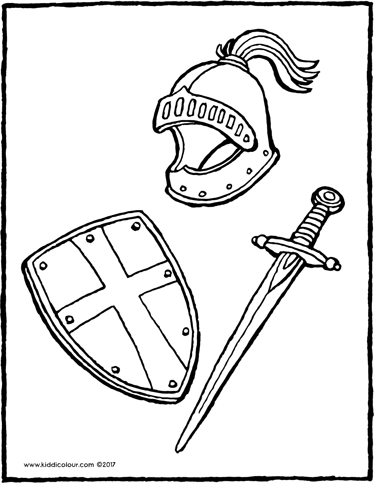 1240x1600 Helmet, Shield And Sword