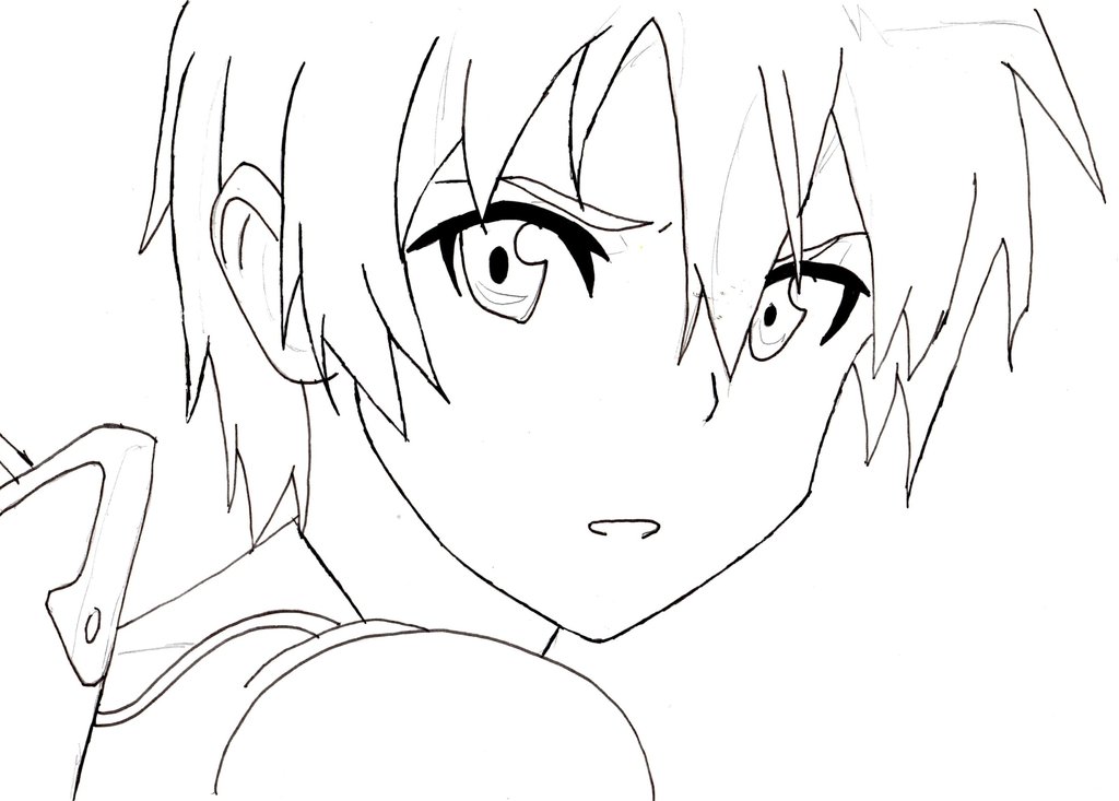 1024x733 Kirito Sword Artline By Ri Chan And Oka Chan
