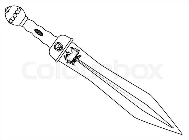 800x591 Swords Used By The Roman Soldiersnd Gladiators Isolated On