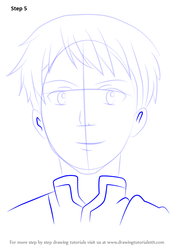 596x843 Learn How To Draw Keita From Sword Art Online (Sword Art Online