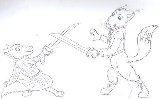 525x328 Sword Fight By Dragonhost2
