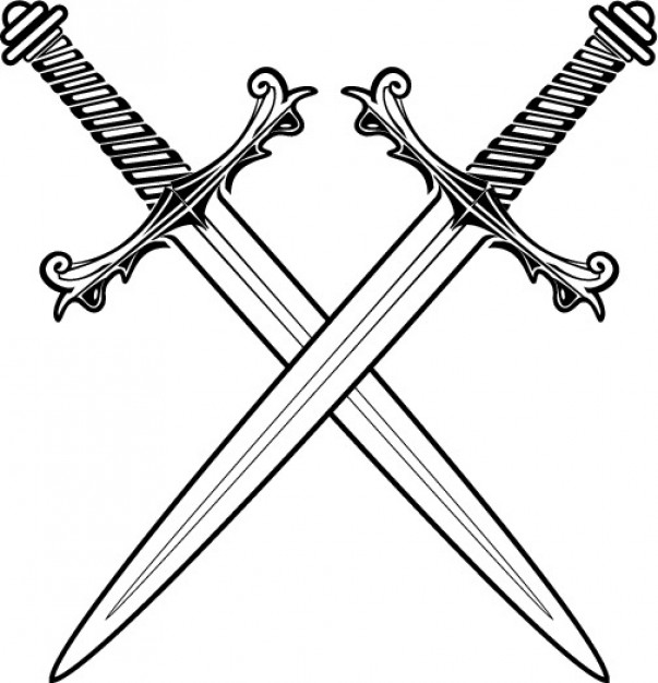 603x626 Sword Vectors, Photos And Psd Files Free Download Blood Amp Gold