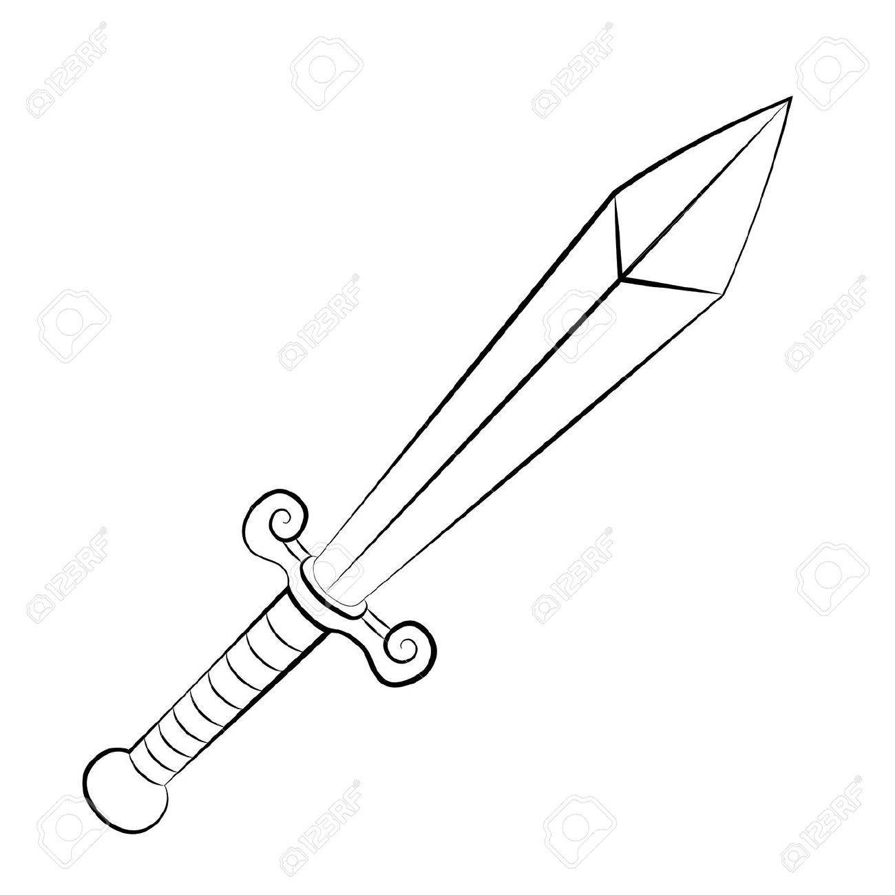1300x1300 Free Clip Art Swords