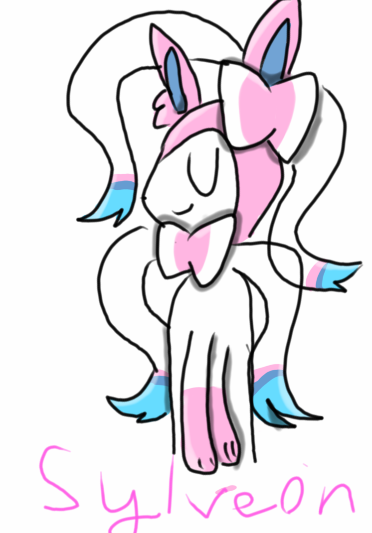 746x1070 Sylveon Drawing By Skyheartpegasister
