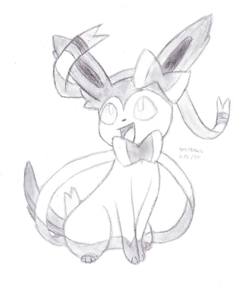 826x967 Sylveon By Drchrisman