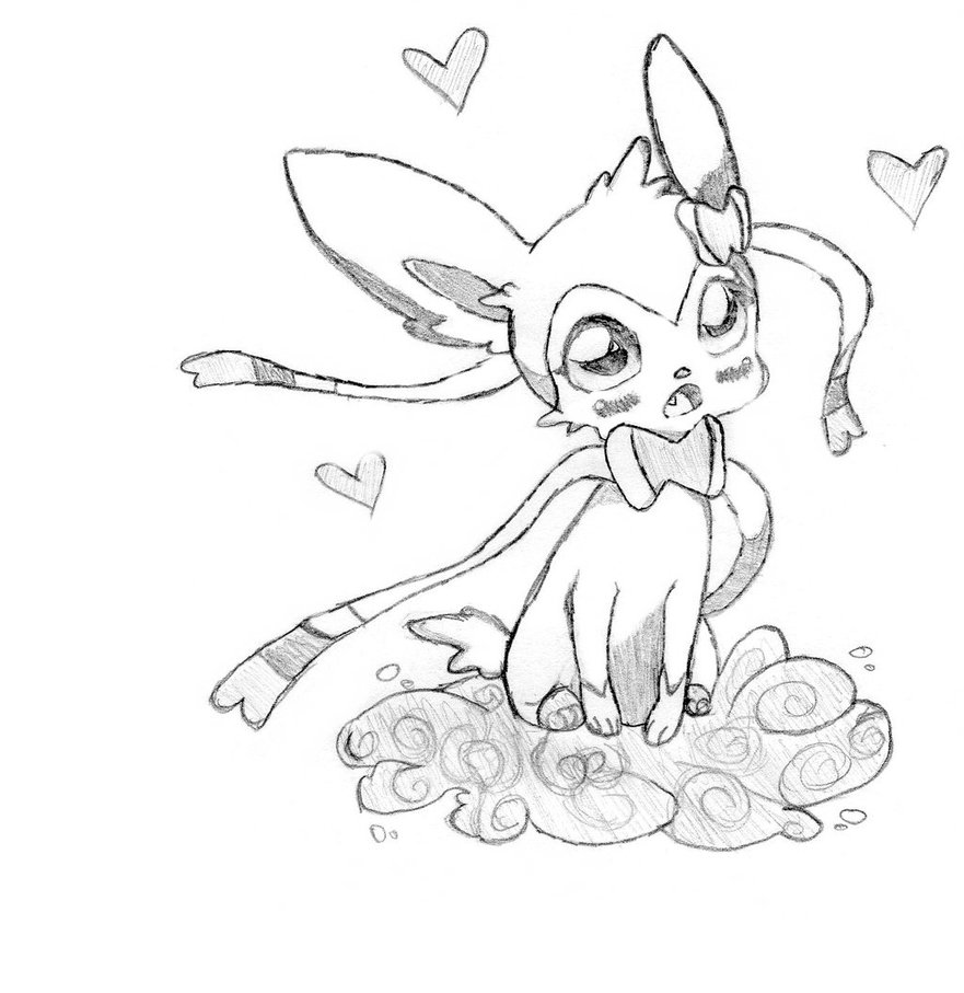 881x907 Sylveon By Neko Curse