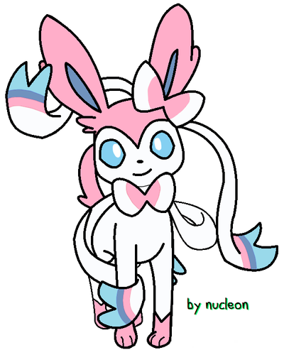 400x500 Sylveon By Joshuanucleon