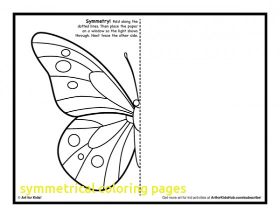 560x433 Symmetrical Coloring Pages With Symmetry Art Activity 5 Free
