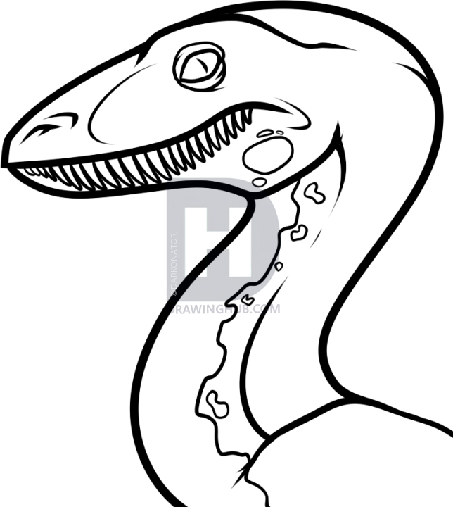 644x720 Drawing Cartoon Dinosaur Drawing Tutorial Also Dinosaur Drawing