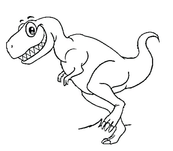 600x526 Tyrannosaurus Rex Coloring Page T Coloring Page T Rex Colouring