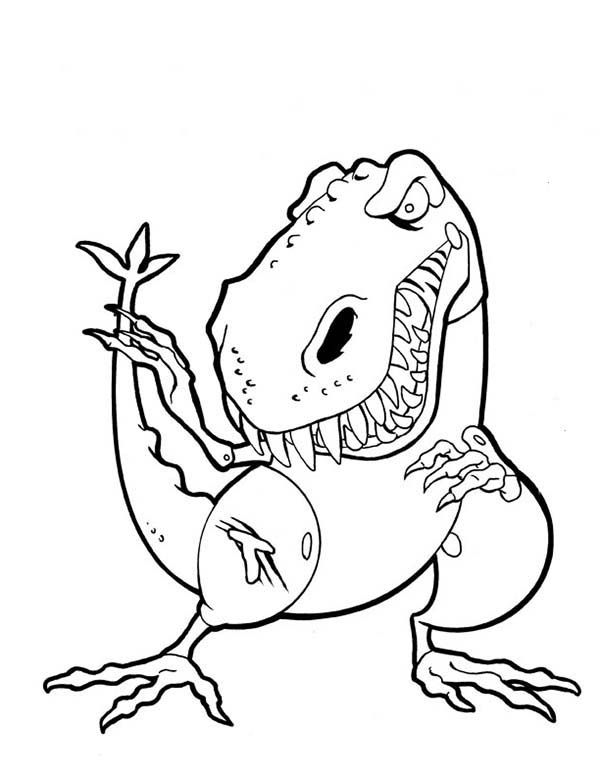 600x776 Cartoon Of T Rex Coloring Page Color Luna