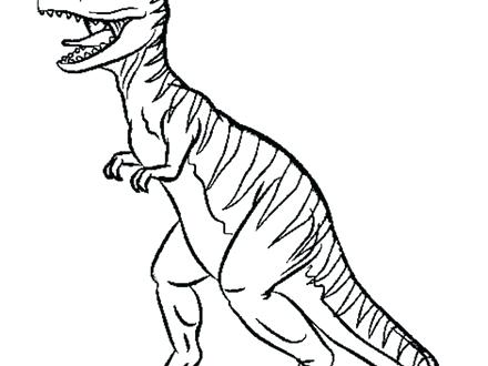 440x330 Best Of T Rex Coloring Pages For Printable T Dinosaur Coloring