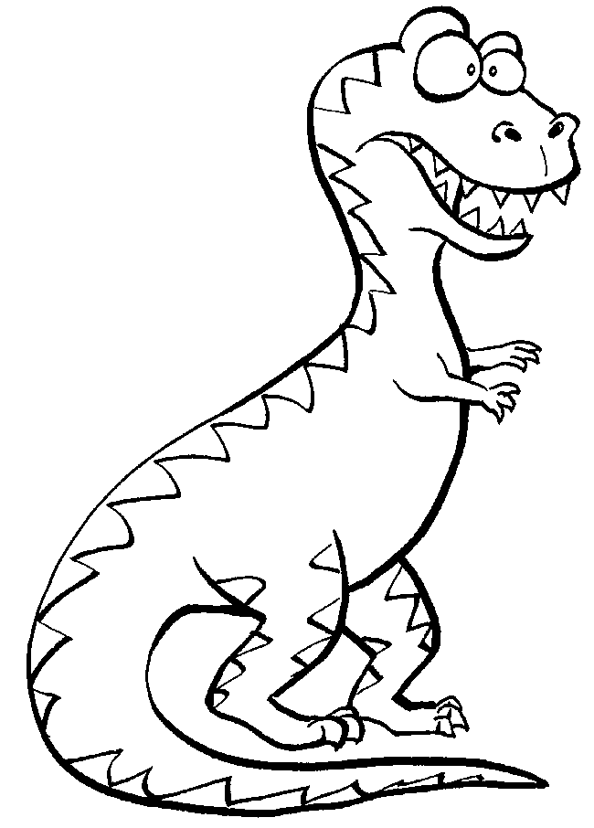 650x906 Trex Coloring Pages