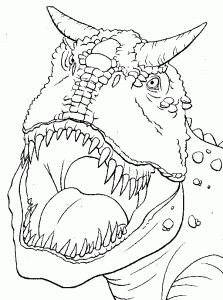 223x300 Tyrannosaurus Rex Dinosaurs Coloring Pages Jurassic World