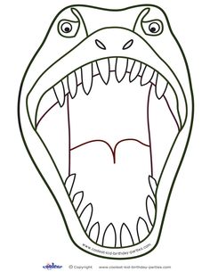236x305 T Rex With Open Mouth Clipart