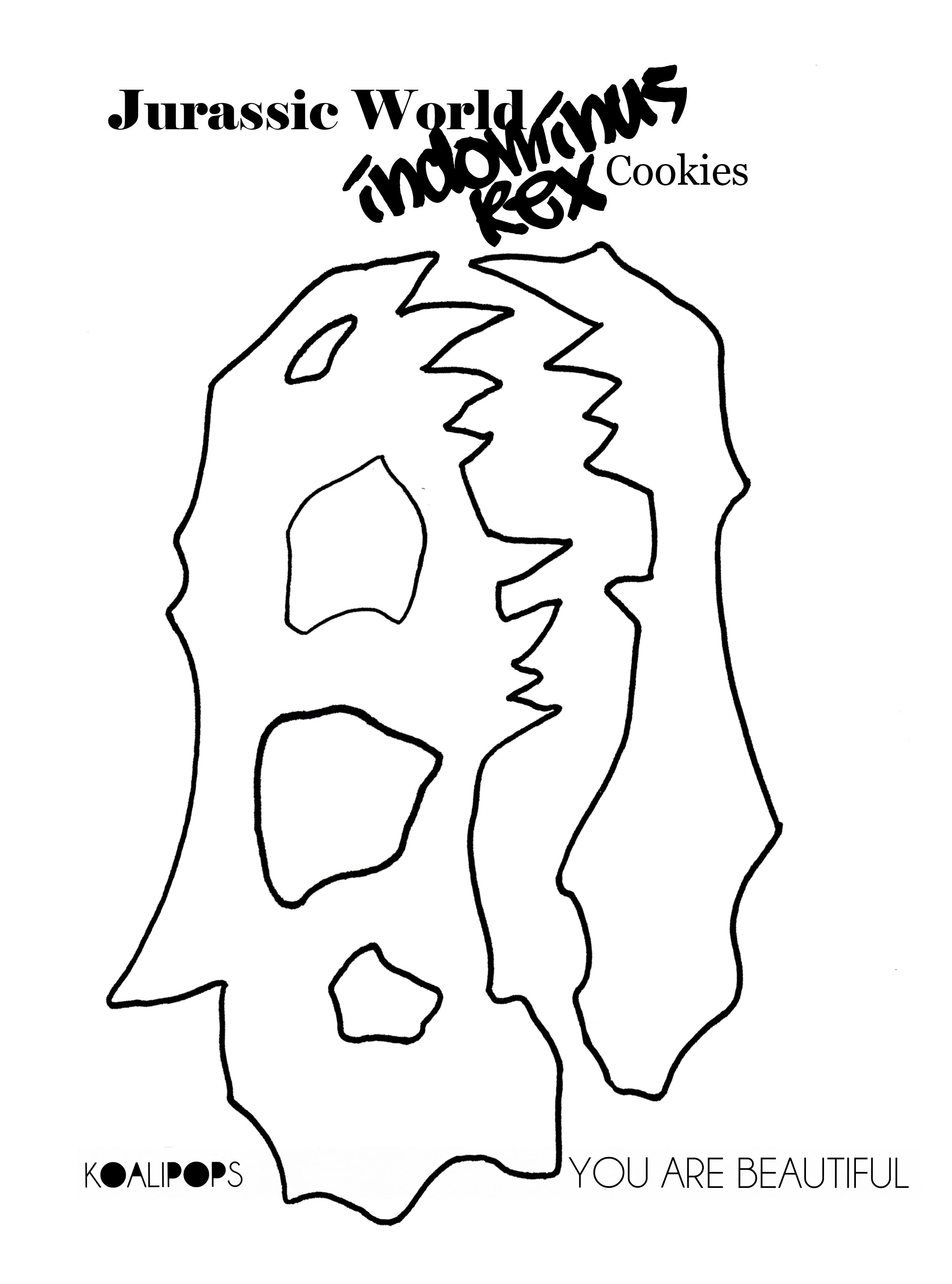 2536x3420 Indominus Rex Skull Dinosaurios