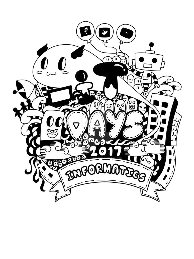774x1032 Doodle T Shirt Design By Shenjie Chan1998