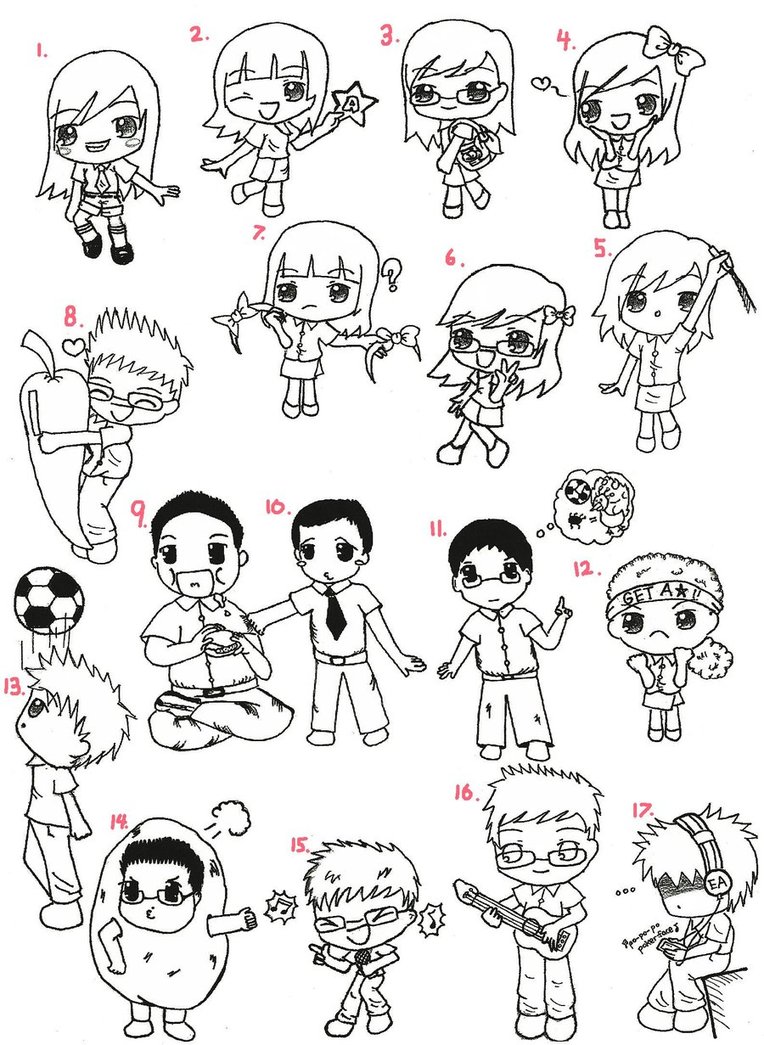 764x1045 Chibi School T Shirt Design By Xiiiobsessed