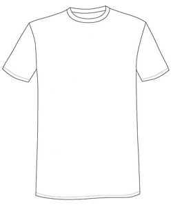 251x300 T Shirt White Basic Crew Neck T Shirt Half Sleeve Mens Ladies