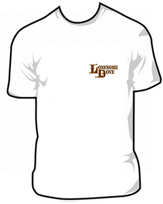 522x652 Lonesome Dove Logo T Shirt Small Thru Xxxl Clothing