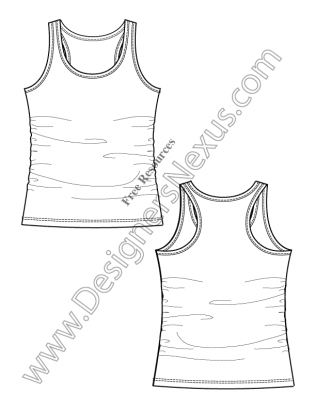 316x409 Fashion Technical Drawing Free Vector Fashion Flat Sketches