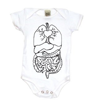 300x343 Internal Organs With A Heart Drawing Women's T Shirt