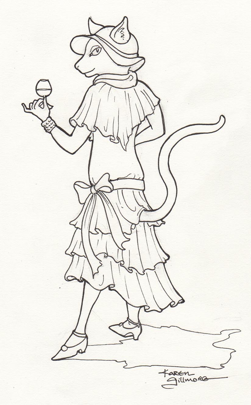 824x1329 Miss Tabby Tallulah Karen Gillmore Art