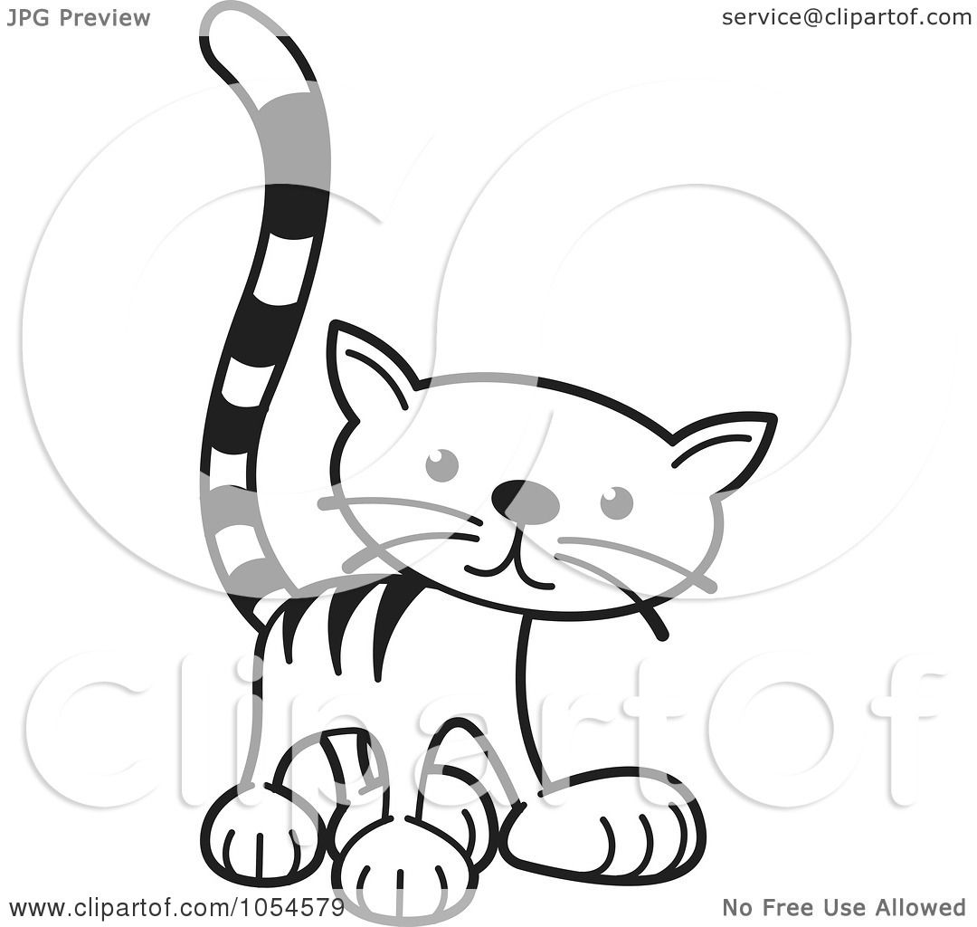 1080x1024 Royalty Free Vector Clip Art Illustration Of A Black And White